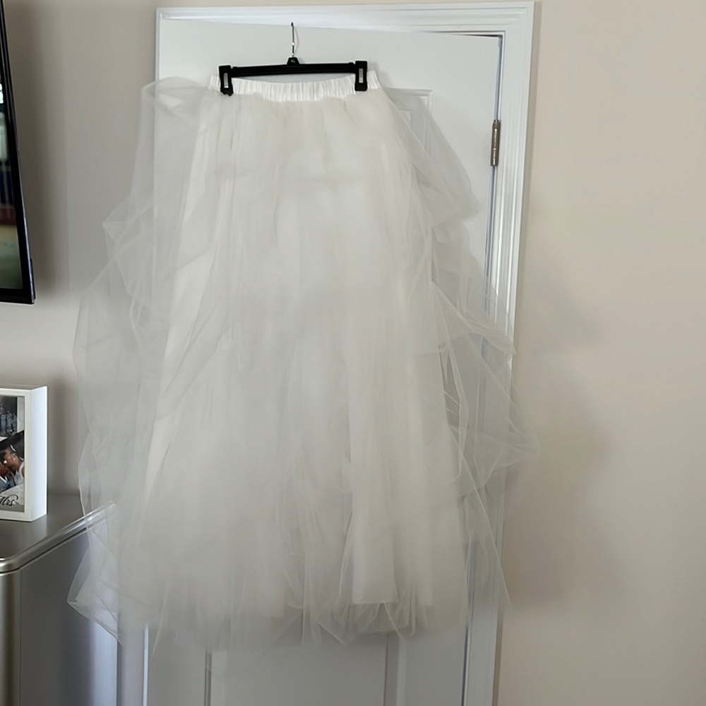 Off white tutu skirt